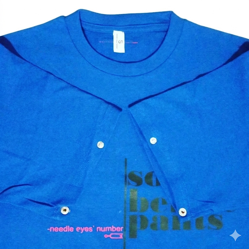 needle eyes' number dress instruction